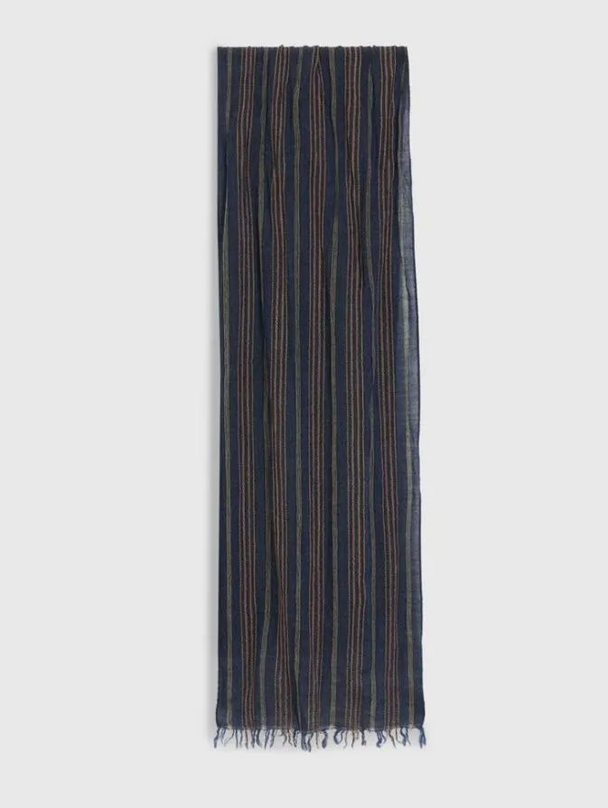 Men Scarves and Ties John Varvatos BUEL SCARF Indigo