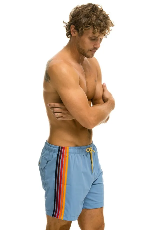 Men Shorts Aviator Nation 5 Stripe Flex Shorts 8211 Islanda