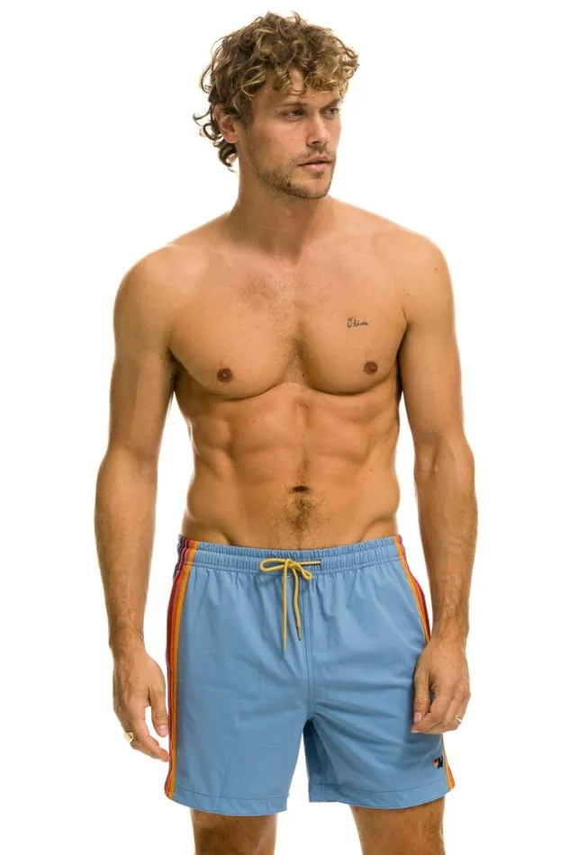 Men Shorts Aviator Nation 5 Stripe Flex Shorts 8211 Islanda