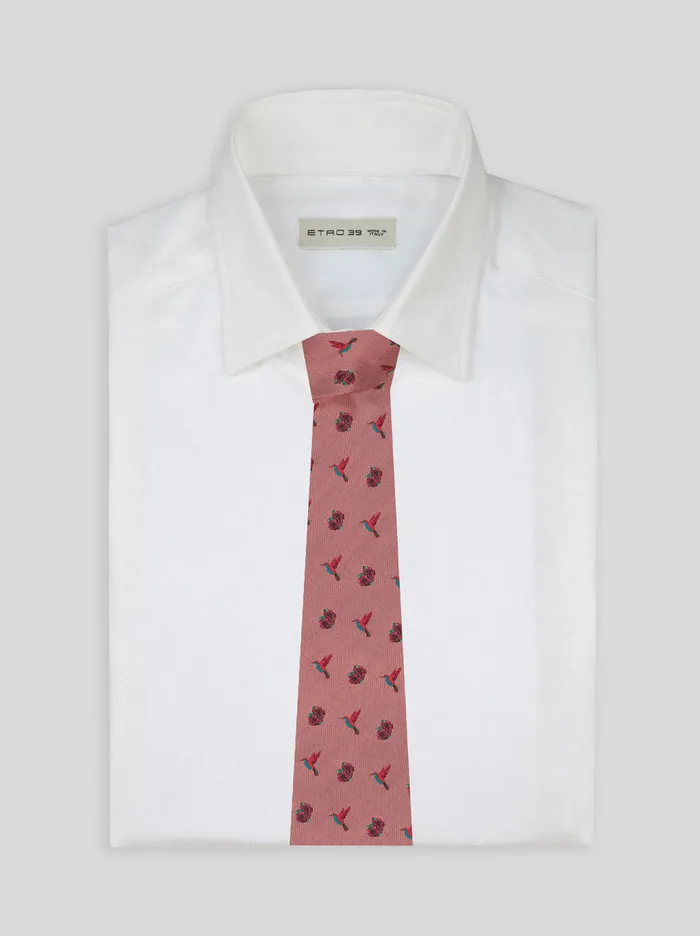 Men Silk Jacquard Tie Etro Ties And Pocket Squares