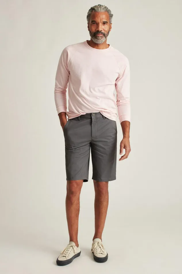 Men Stretch Washed Chino Shorts Grey Bonobos Chino Shorts