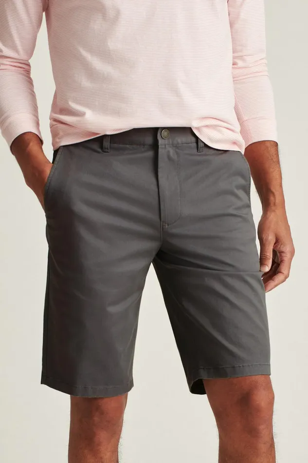 Men Stretch Washed Chino Shorts Grey Bonobos Chino Shorts