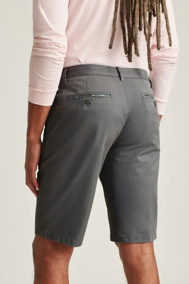 Men Stretch Washed Chino Shorts Grey Bonobos Chino Shorts