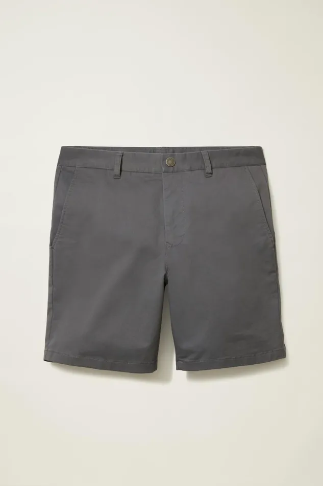 Men Stretch Washed Chino Shorts Grey Bonobos Chino Shorts