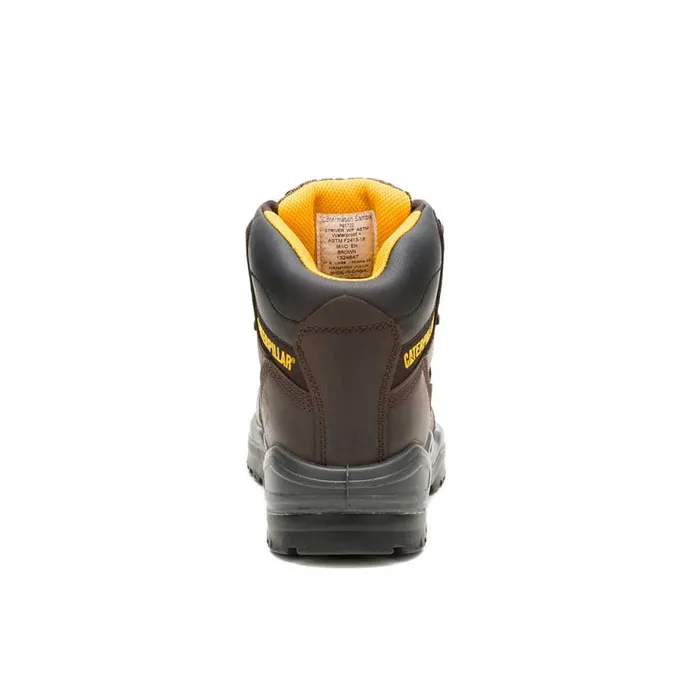 Men Striver Waterproof Steel Toe Work Boot Cat Footwear Boots