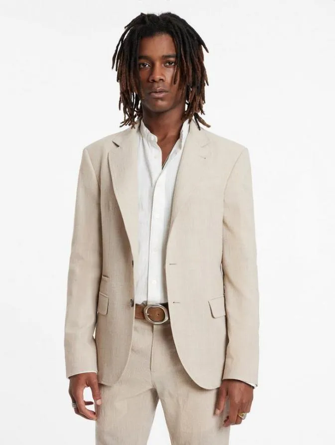 Men Suit Jackets John Varvatos RIND JACKET Camel