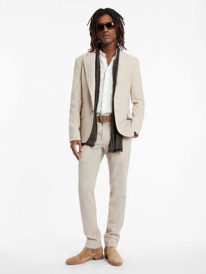Men Suit Jackets John Varvatos RIND JACKET Camel