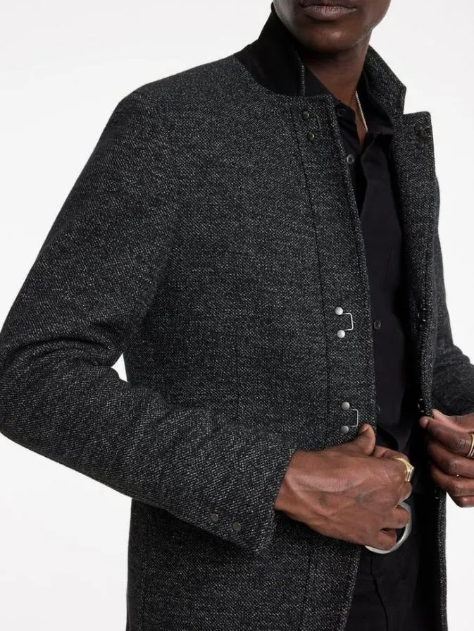 Men Suit Jackets John Varvatos WALLACE JACKET Carbon Grey