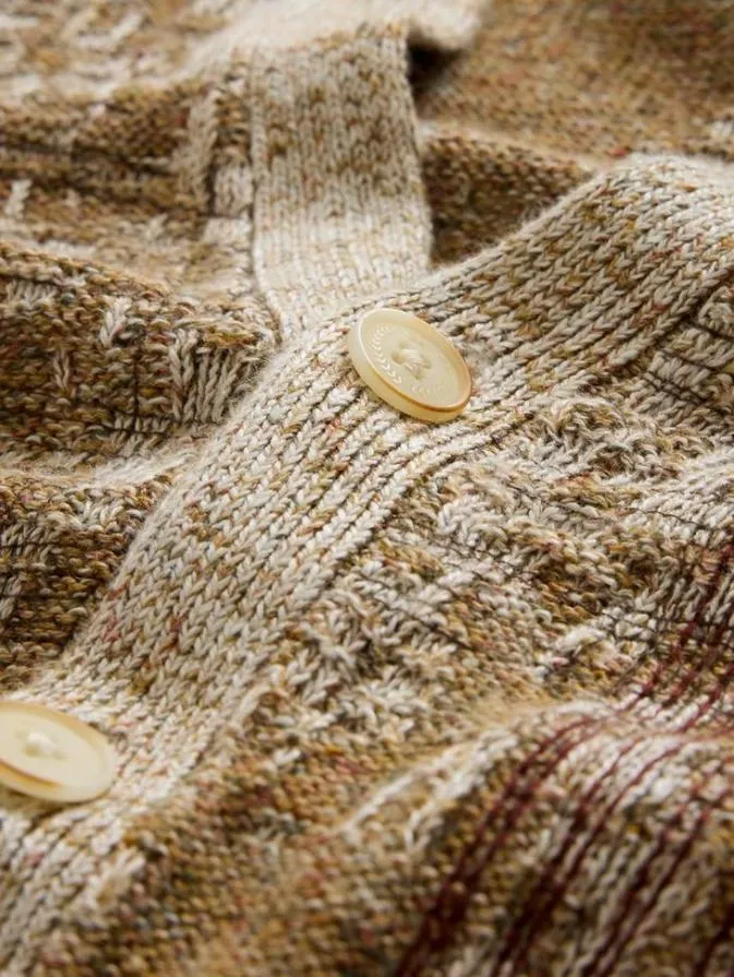 Men Sweaters John Varvatos MARITA CARDIGAN Espresso