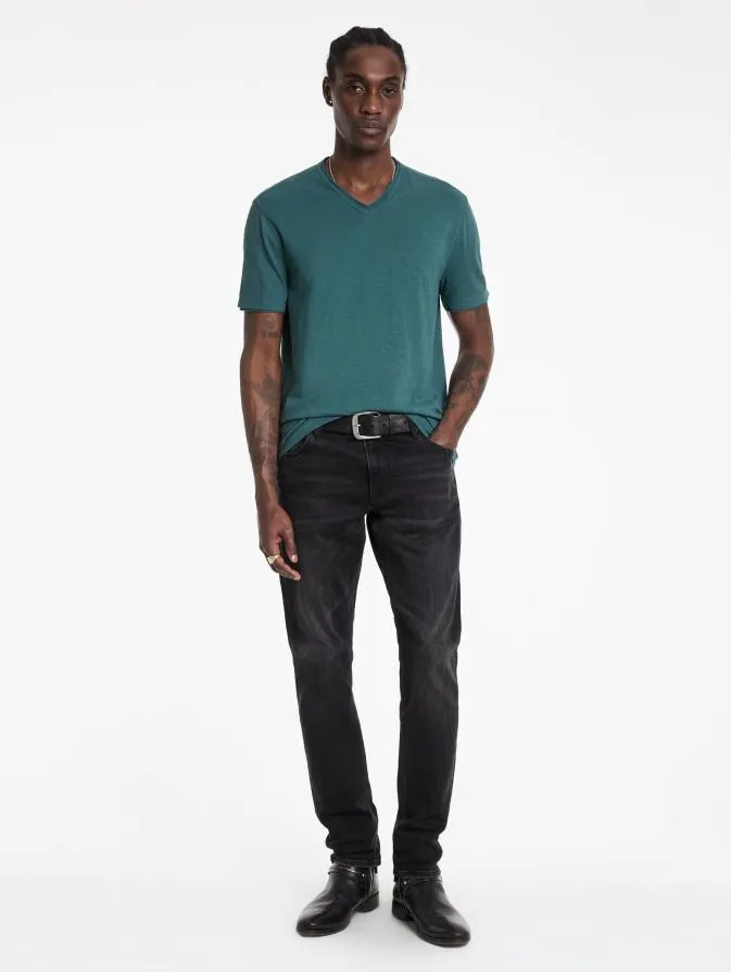 Men TShirts John Varvatos MILES VNECK Sea Green