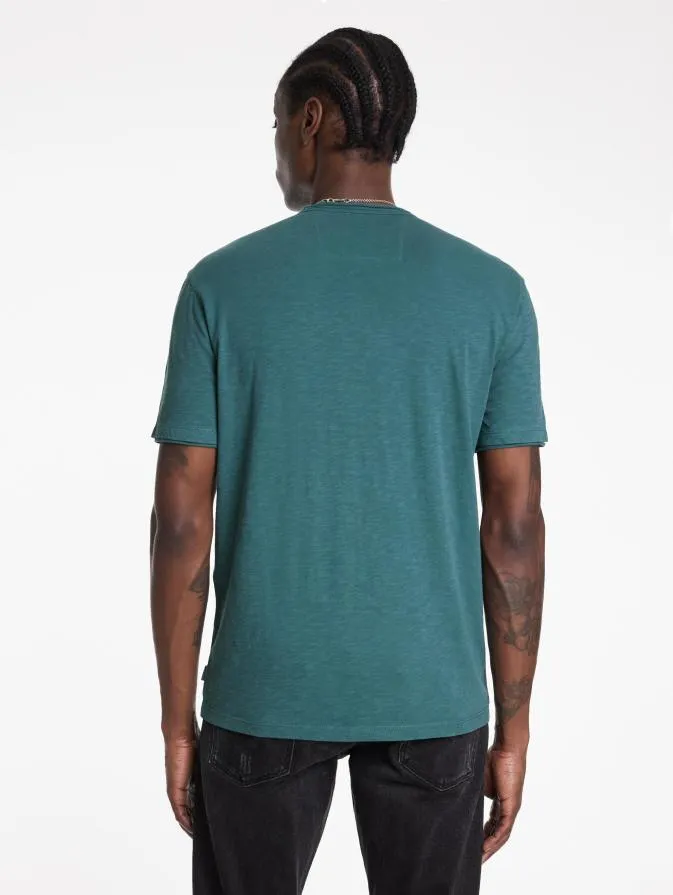 Men TShirts John Varvatos MILES VNECK Sea Green