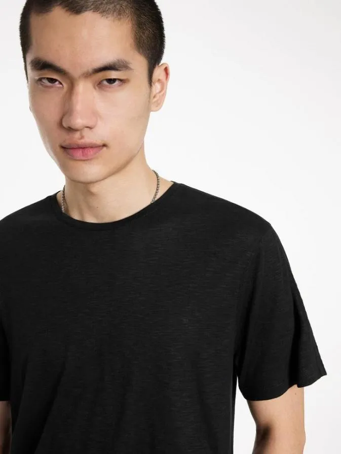Men TShirts John Varvatos PARK CREWNECK Black