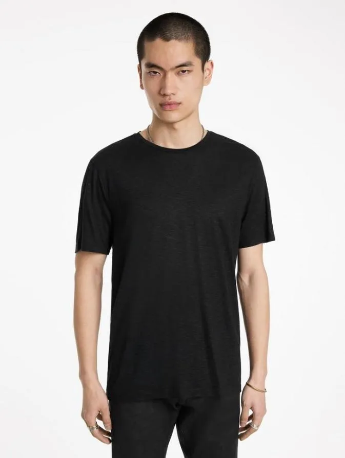 Men TShirts John Varvatos PARK CREWNECK Black