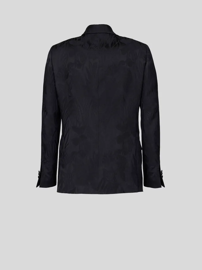 Men Tailored Leafy Floral Jacquard Jacket Etro Jackets