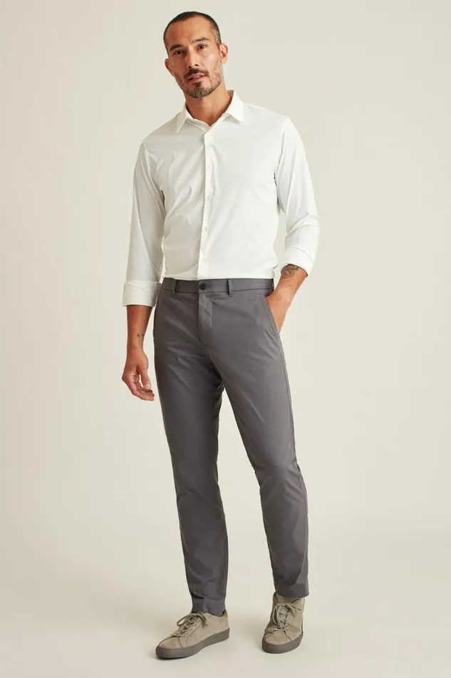 Men Tech Button Down Shirt White Bonobos Casual Shirts