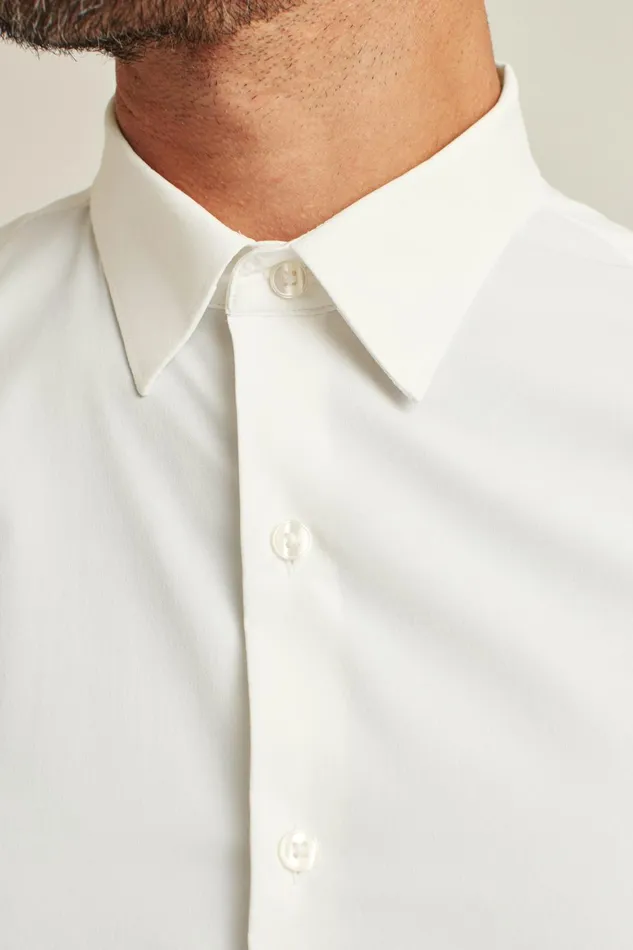 Men Tech Button Down Shirt White Bonobos Casual Shirts