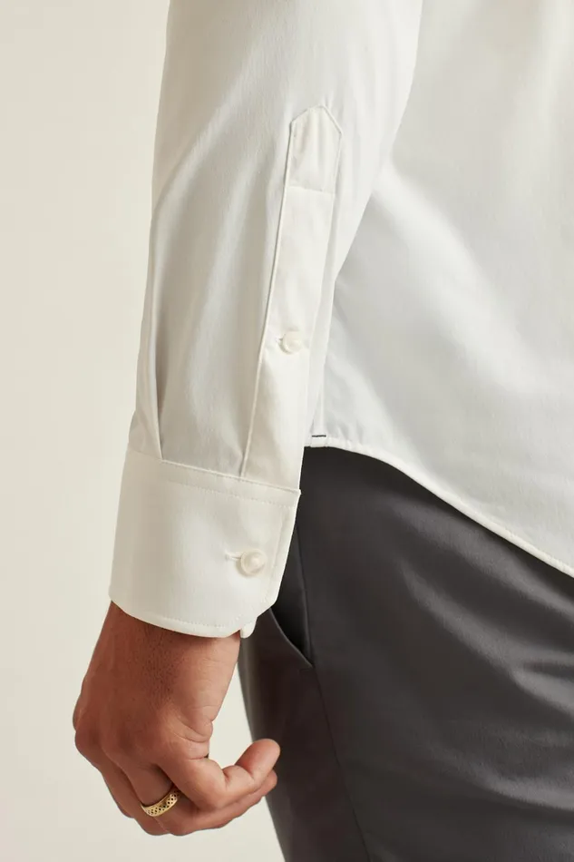 Men Tech Button Down Shirt White Bonobos Casual Shirts
