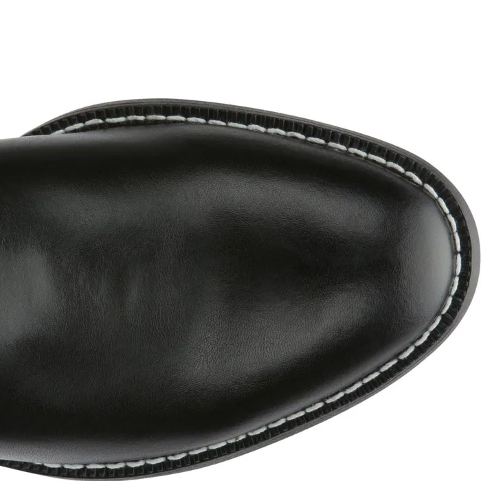 MEN Temple 10034 Roper Black Justin Boots Western