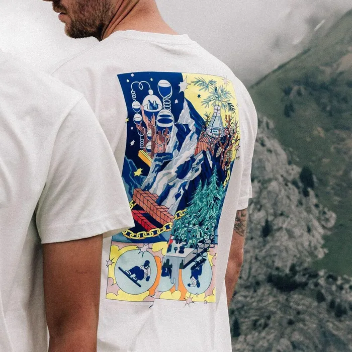 Men THE BLUE PRINT TEE Picture Organic Clothing TShirts Men THE BLUE PRINT TEE Picture Organic Clothing TShirts