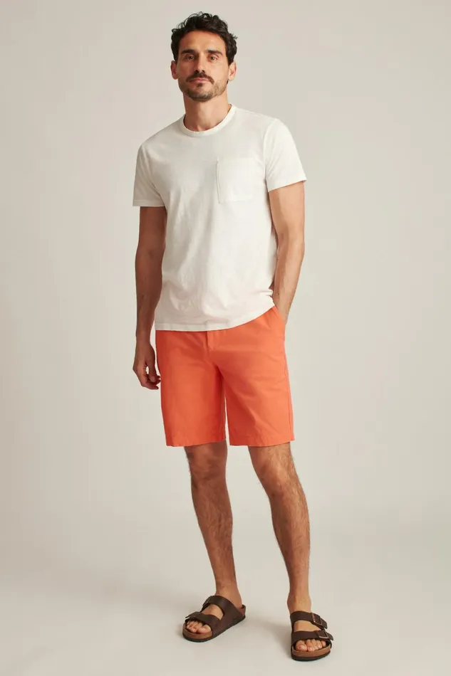 Men The Chino Short 20 Persimmon Bonobos Chino Shorts
