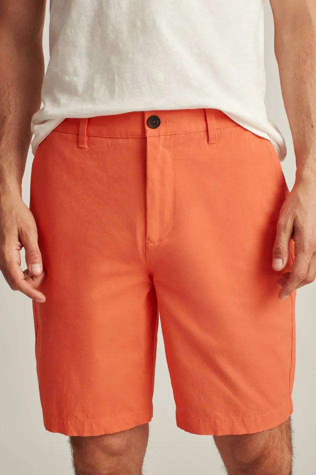 Men The Chino Short 20 Persimmon Bonobos Chino Shorts