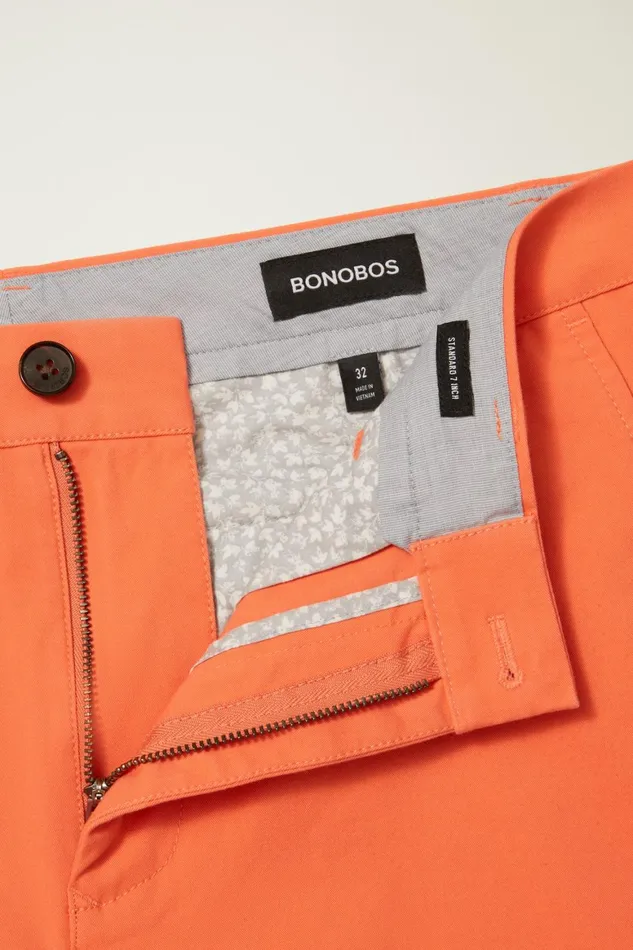 Men The Chino Short 20 Persimmon Bonobos Chino Shorts