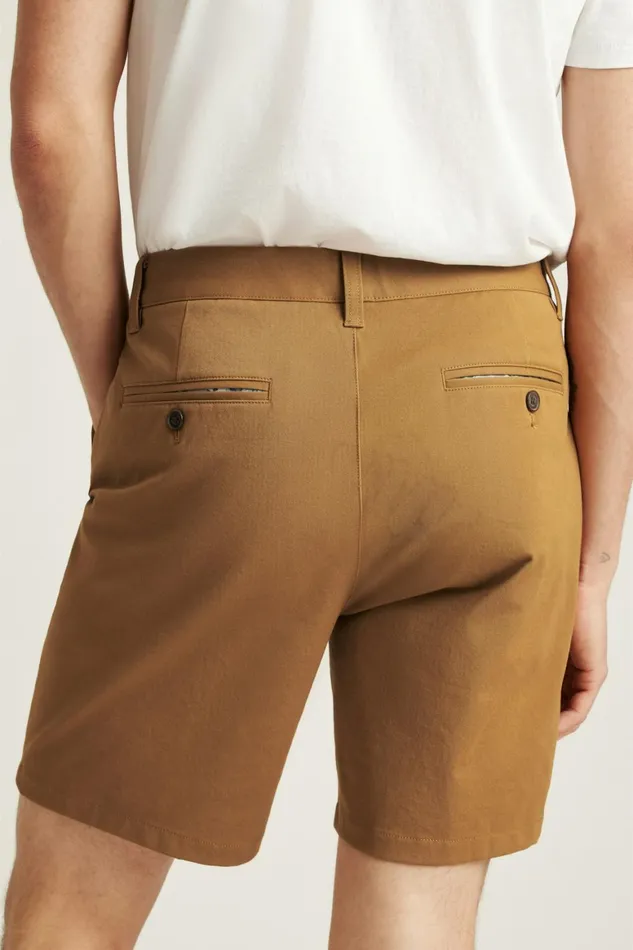 Men The Chino Short 20 Tobacco Brown Bonobos Chino Shorts