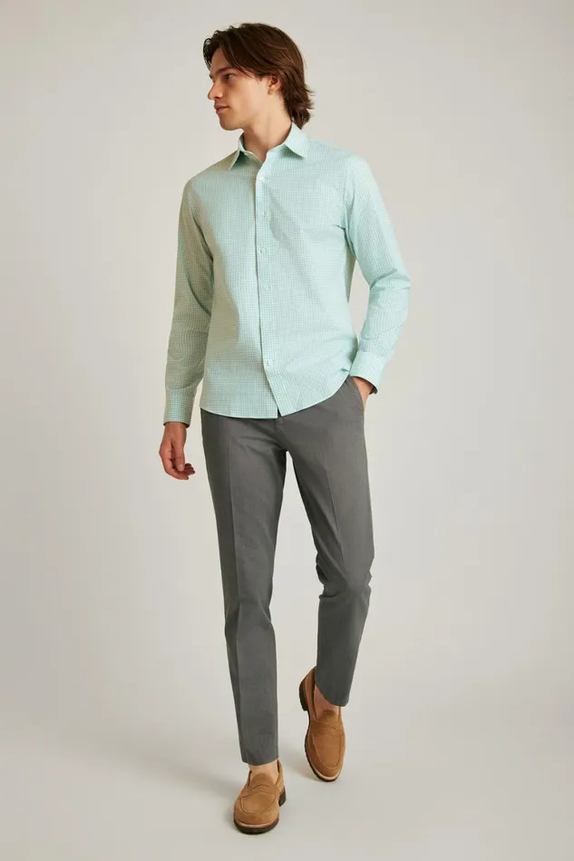 Men The Desk To Dinner Shirt Aqua Mini Windowpane Bonobos Business Casual Shirts Men The Desk To Dinner Shirt Aqua Mini Windowpane Bonobos Business Casual Shirts
