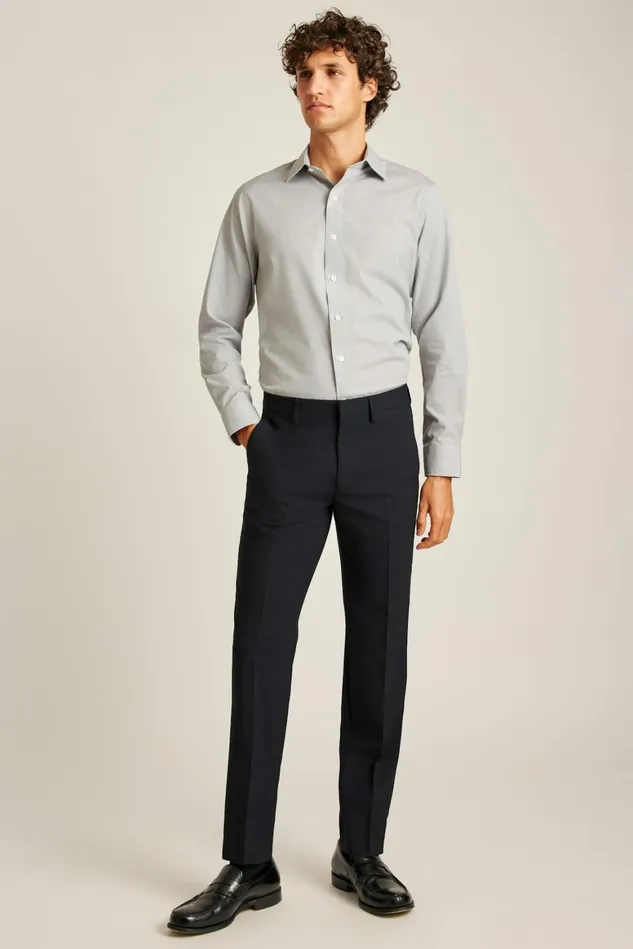 Men The Desk To Dinner Shirt Grey Multi Dot Bonobos Business Casual Shirts