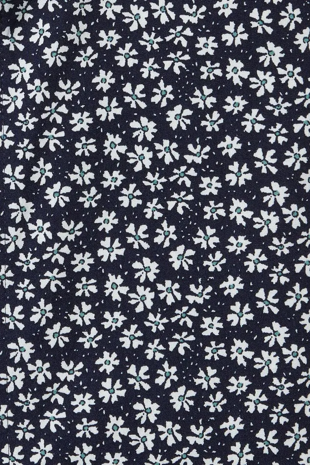 Men The Desk To Dinner Shirt Navy Bernard Floral Bonobos Business Casual Shirts