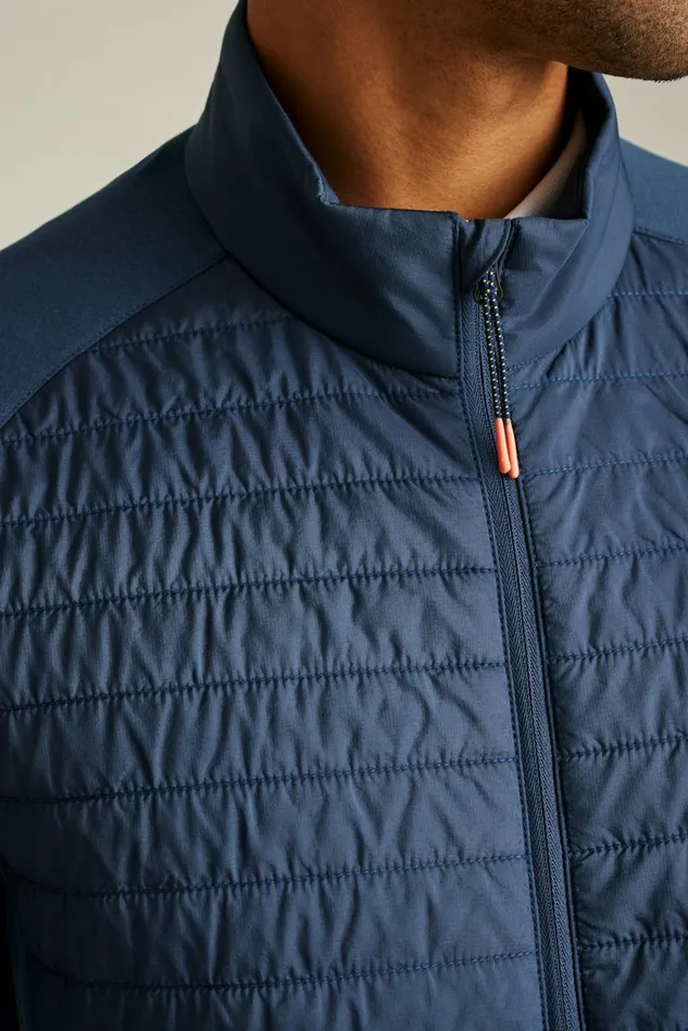 Men The Lightweight Hybrid Jacket Naval Blue Bonobos Jackets and Coats