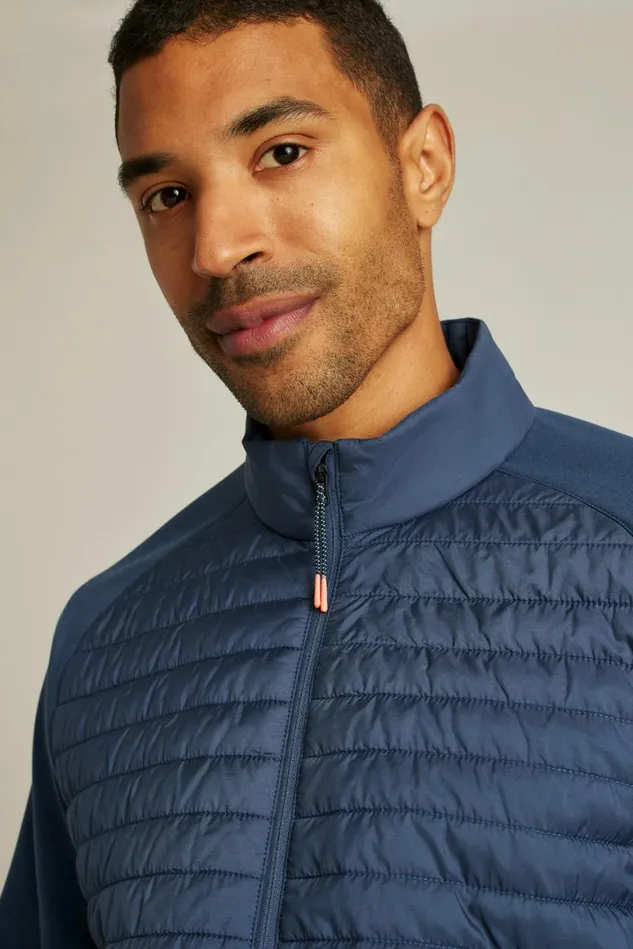 Men The Lightweight Hybrid Jacket Naval Blue Bonobos Jackets and Coats