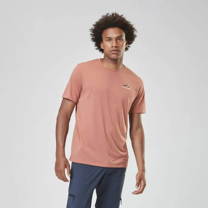 Men TIMONT SS URBAN TECH TEE Picture Organic Clothing TShirts