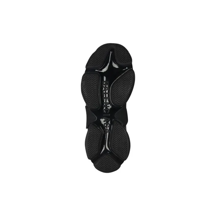 Men Trainers Balenciaga Triple S Trainers Allover Logo In Blackwhite