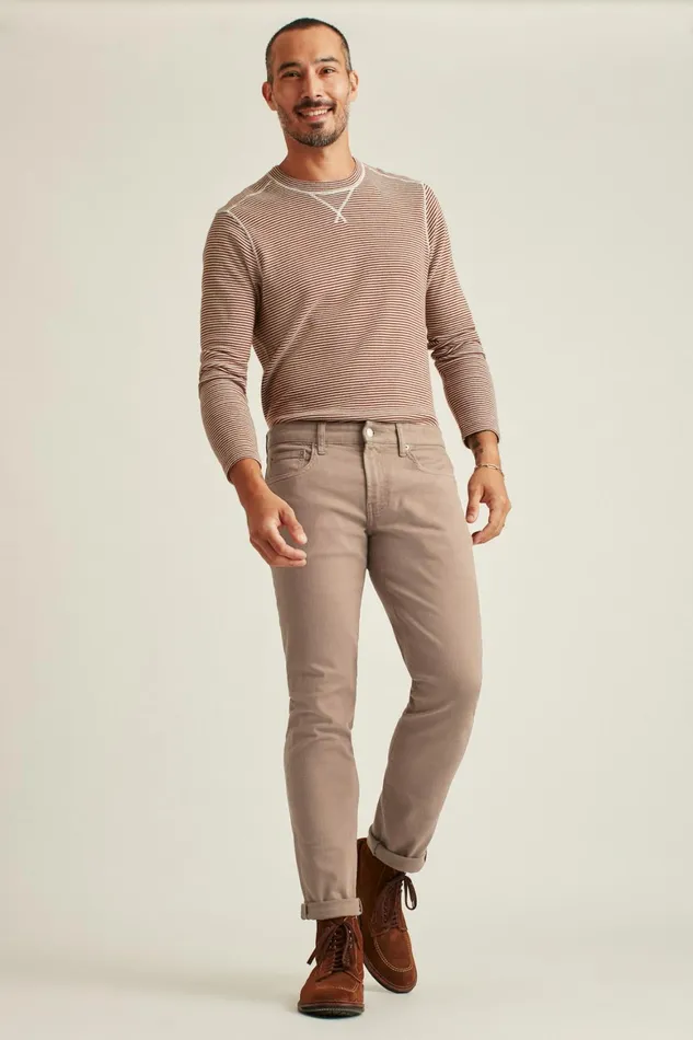 Men Travel Jeans Modesto Brown Bonobos Jeans