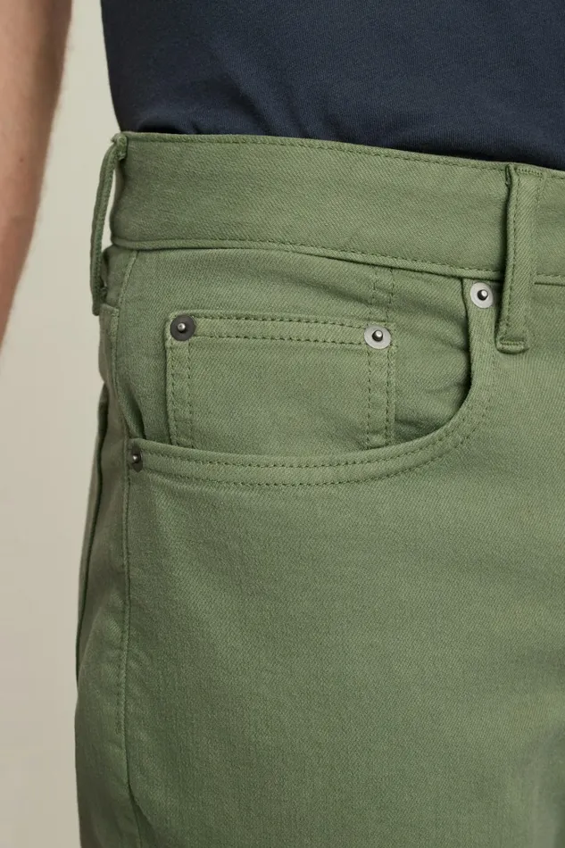 Men Travel Jeans Moss Green Bonobos Jeans