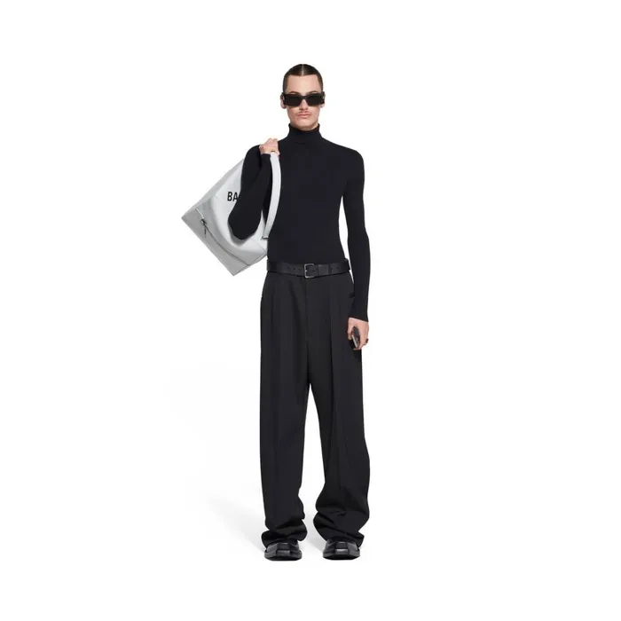 Men Trousers Balenciaga Diy Tailored Trousers In Black