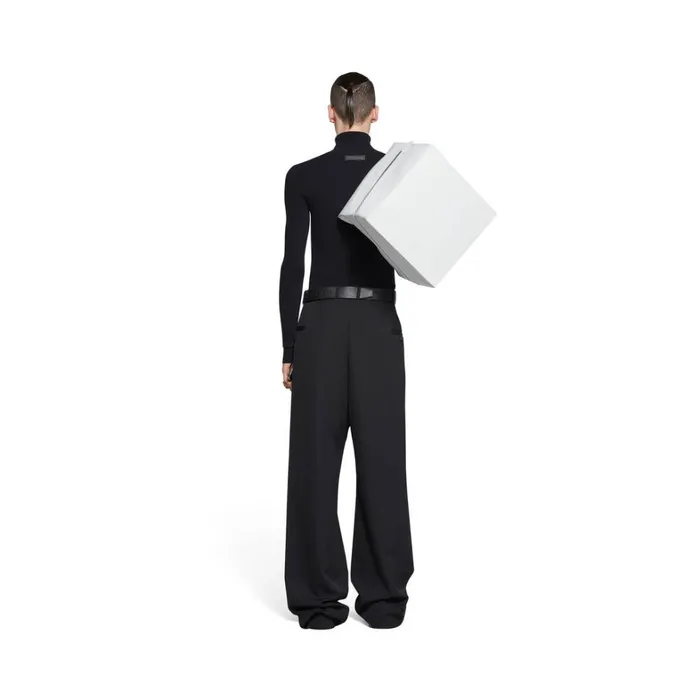 Men Trousers Balenciaga Diy Tailored Trousers In Black
