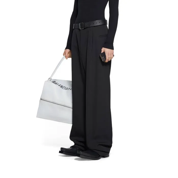 Men Trousers Balenciaga Diy Tailored Trousers In Black