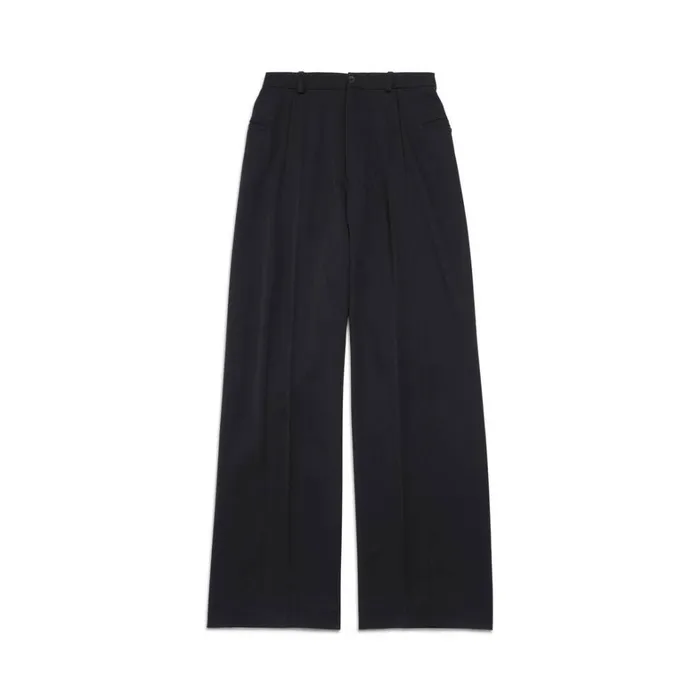 Men Trousers Balenciaga Diy Tailored Trousers In Black