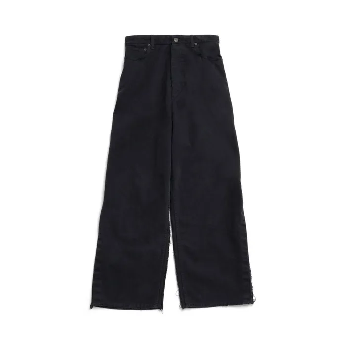 Men Trousers Balenciaga Hybrid Baggy Trousers In Black