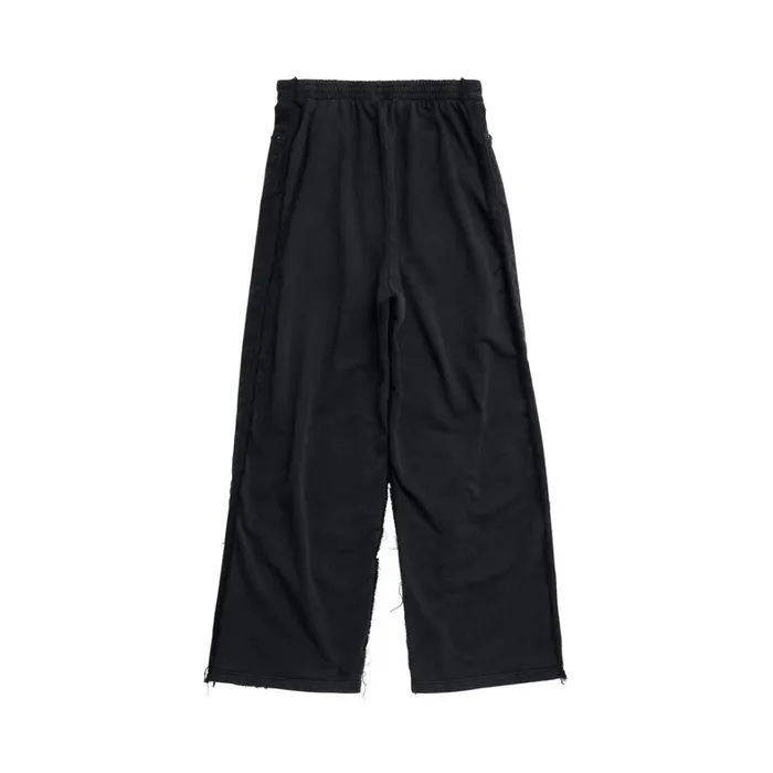 Men Trousers Balenciaga Hybrid Baggy Trousers In Black