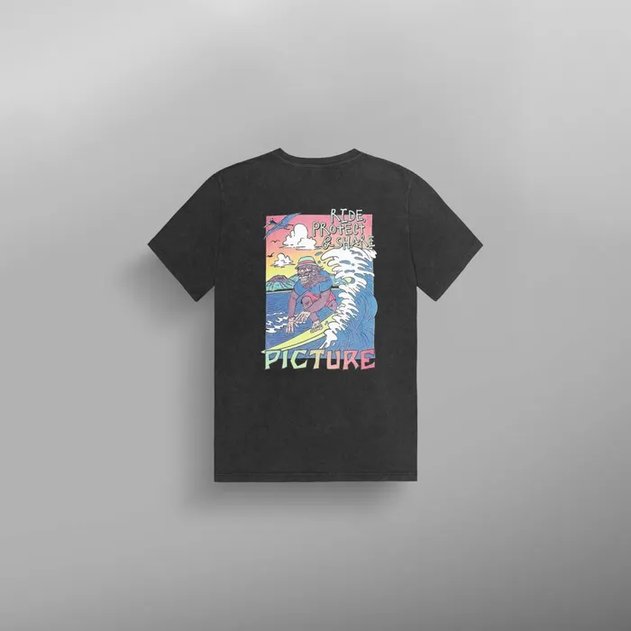 Men TSUNAMI TEE Picture Organic Clothing TShirts