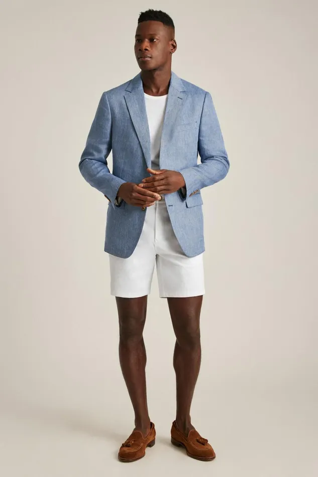 Men Unconstructed Italian Blazer Light Blue Herringbone Bonobos Blazers and Sport Coats Men Unconstructed Italian Blazer Light Blue Herringbone Bonobos Blazers and Sport Coats