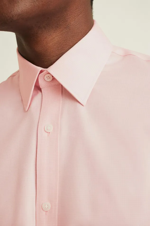 Men Weekday Warrior Dress Shirt Pink Micro Graph Check Bonobos Business Casual Shirts