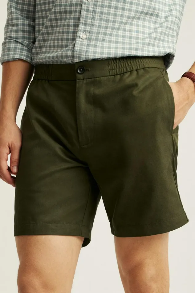 Men Weekend Wanderer Short Olive Brown Bonobos Casual Shorts