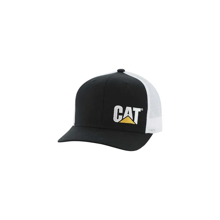 MenWomen Cat Trademark Trucker Hat Cat Footwear Hats and Accessories