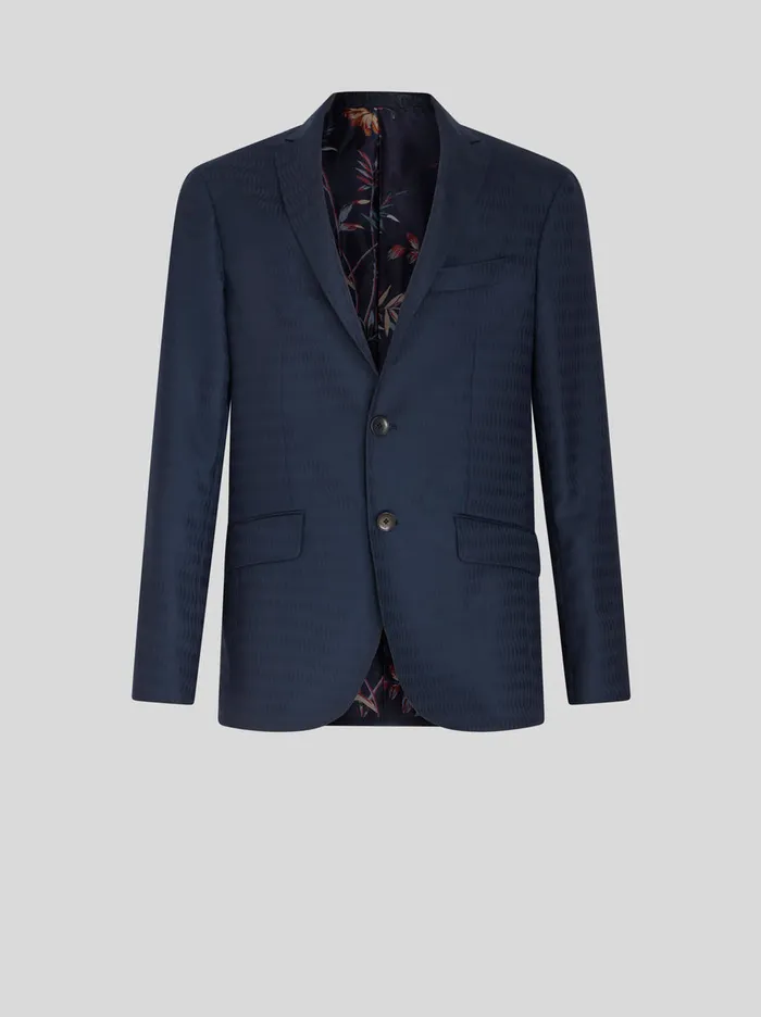 Men Wool Jacquard Jacket Etro Jackets