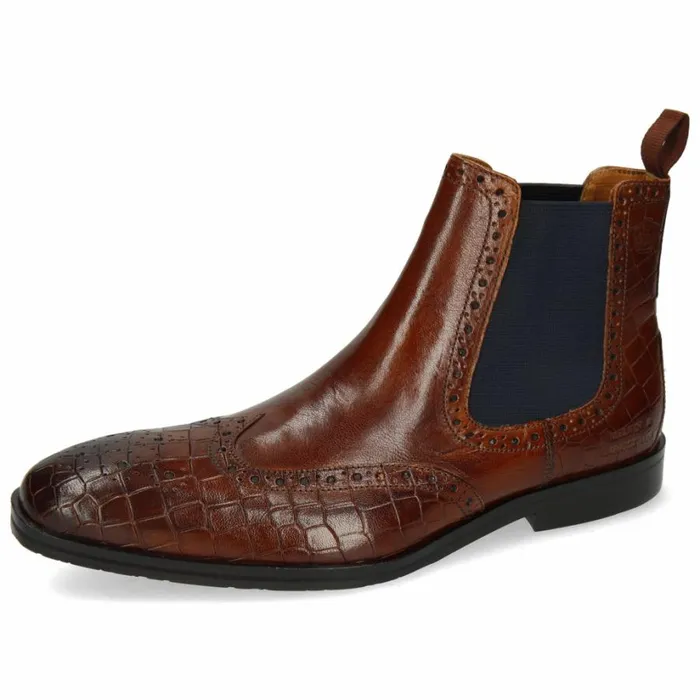 Mens Ankle Boots Melvin and Hamilton Greg 2 Brown