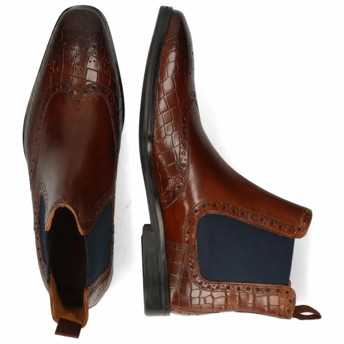 Mens Ankle Boots Melvin and Hamilton Greg 2 Brown